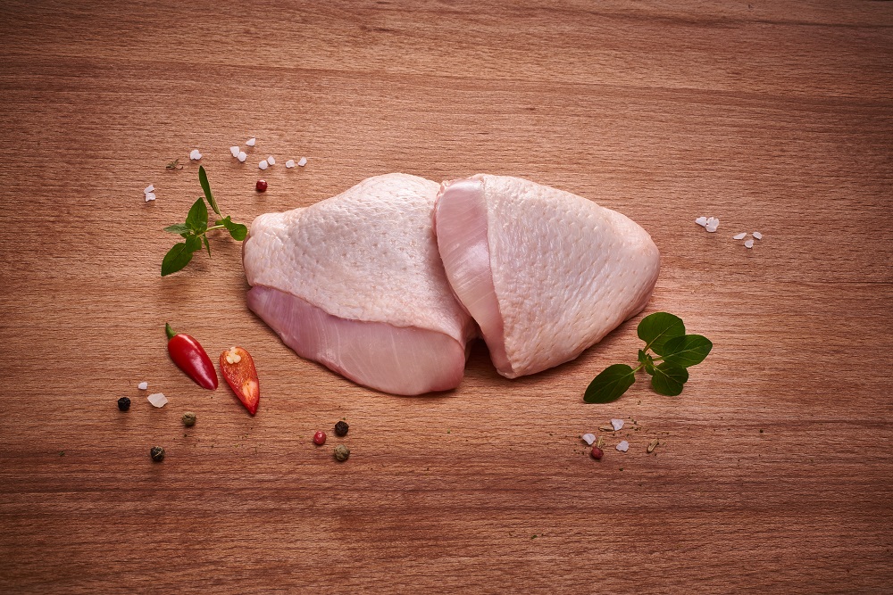 Frozen chicken thigh